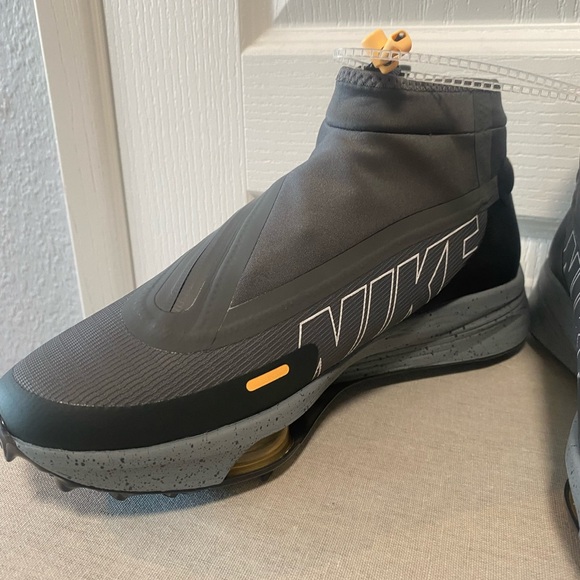 Nike Air Zoom Infinity Tour NEXT% Shield Waterproof Golf Shoes  NEW Men’s 8 Gray - Picture 7 of 9